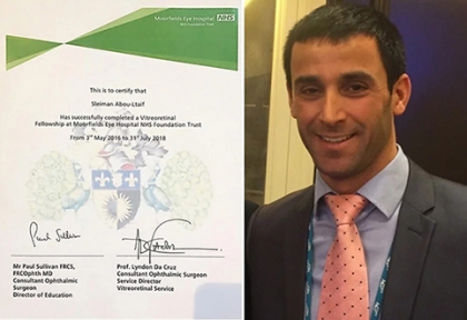 خريج من الجامعة اللبنانية حاز على أعلى لقب عالمي في طب العيون