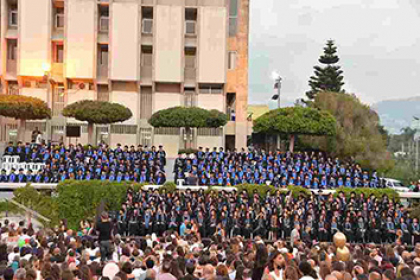 جامعة القديس يوسف خرجت طلاب العلوم والتكنولوجيا دكاش: لبنان سيبقى عظيما بإنجازاتكم فأحبوه