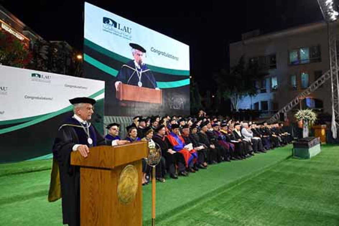 الجامعة اللبنانية الاميركية خرجت دفعة 2019 الاولى في جبيل جبرا: جامعتنا إستحقت مكانتها الاكاديمية الرفيعة