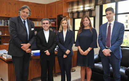 Ambassador of Italy Visited USEK